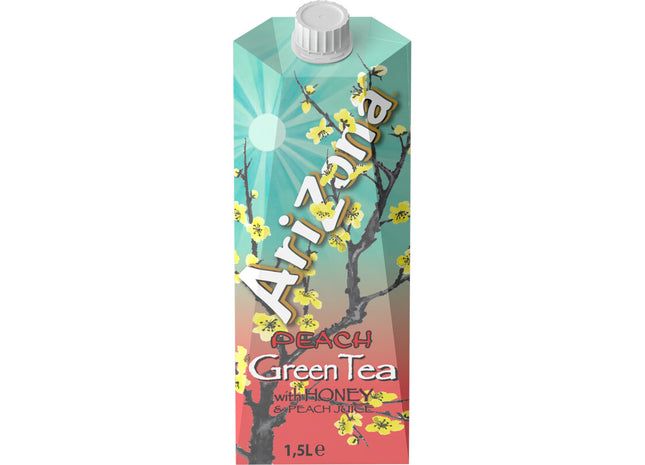 Arizona Green tea peach with honey