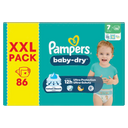 Pampers Baby-dry Windeln Größe 7 XXL Packung