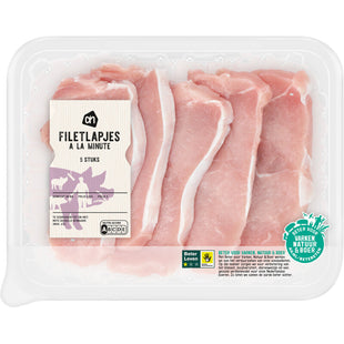 Filetlapjes à la minute naturel