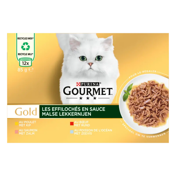 Gourmet Gold malse lekkernijen kip zalm rund