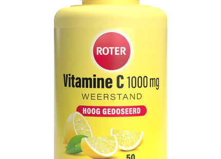Roter Vitamin C 1000 mg Kautablette Zitrone