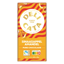 Delicata Reep pure chocolade sinaasappel amandel