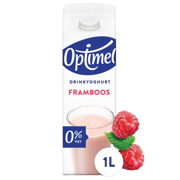 Optimel Raspberry Drinking Yoghurt