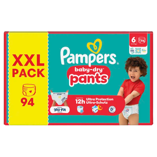 Pampers Baby-Dry Pants Größe 6 XXL Pack