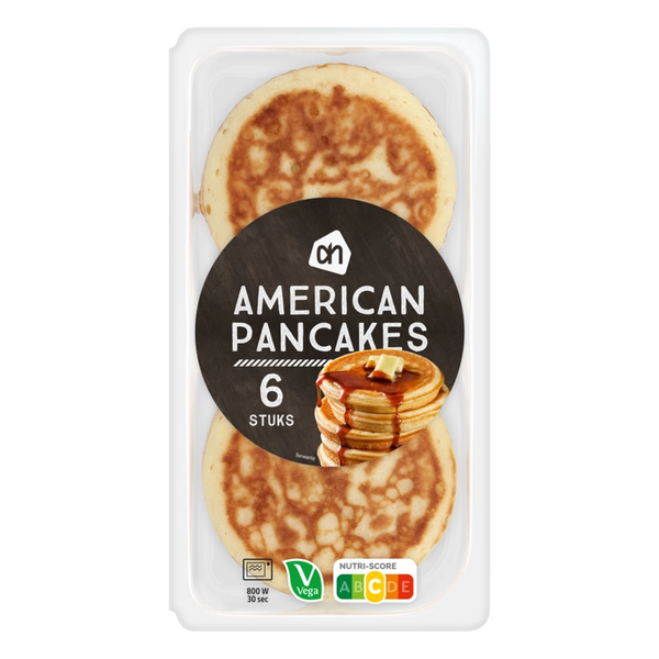 American pancakes naturel