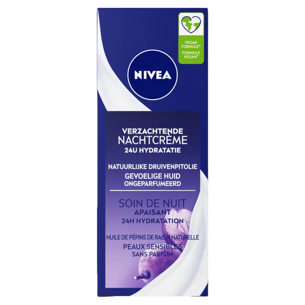 NIVEA Verzachtende nachtcrème gevoelige huid