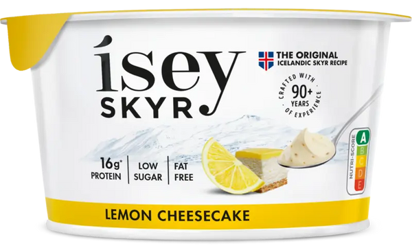 Isey Skyr Zitronen-Käsekuchen