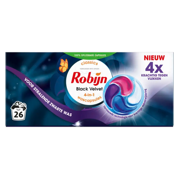Robijn Wascapsules black velvet