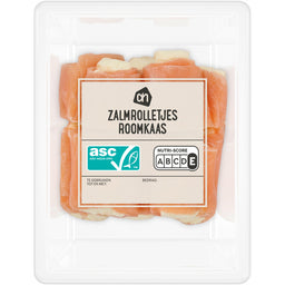 Zalmrolletjes roomkaas