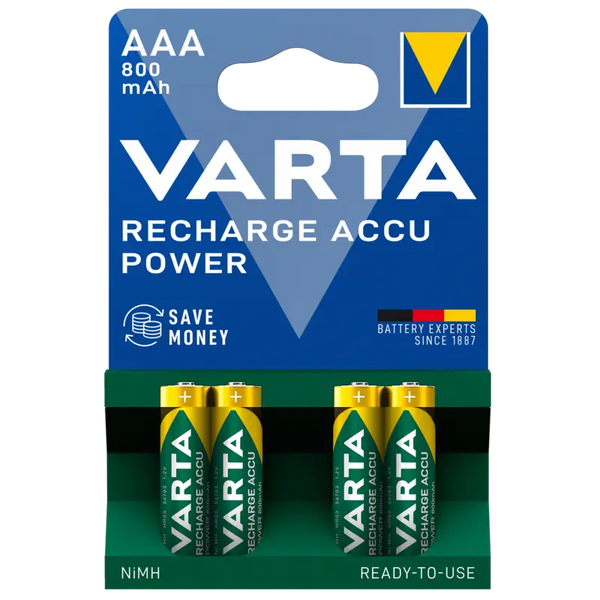 Varta Recharge accu aaa 800 m