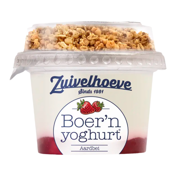 Zuivelhoeve Boer'n muesli aardbei