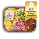 Fresh chili sin carne meal