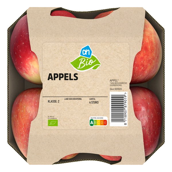 Biologisch Appel schaal
