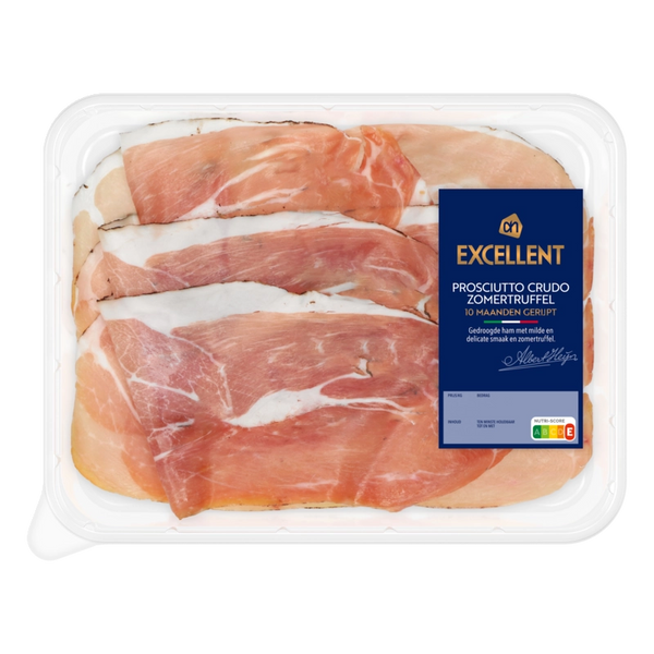 Ausgezeichneter roher Schinken mit Trüffel