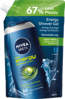 NIVEA Men Energy Duschgel Nachfüllpack