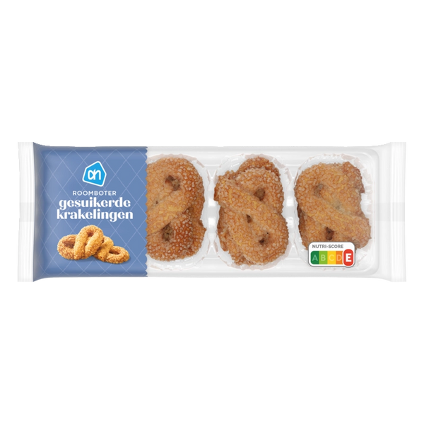Roomboter krakelingen gesuikerd