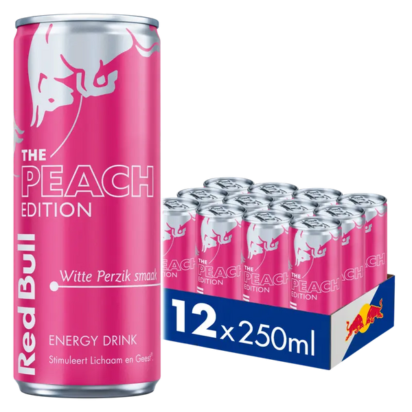 Red Bull White Peach 12er-Pack