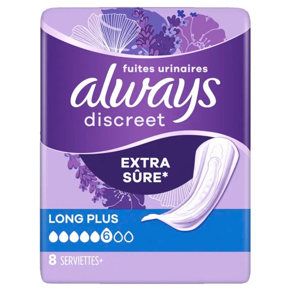 Always Discreet Inkontinenzeinlage Long Plus