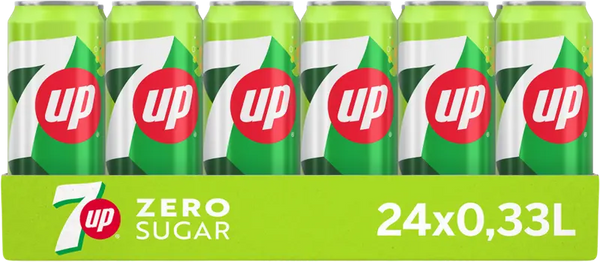 7up Zero sugar 24-pack