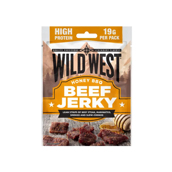Wildwest-Rindfleisch-Dörrfleisch Honig-Barbecue