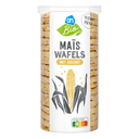 Biologische Maiswaffeln mit Meersalz