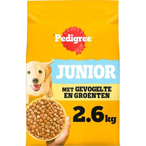 Pedigree Junior met gevogelte en groenten