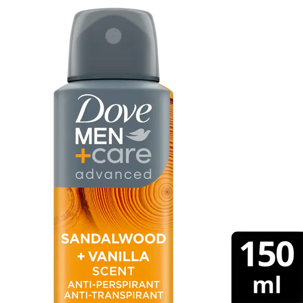 Dove Men+care sandalwood + vanilla spray