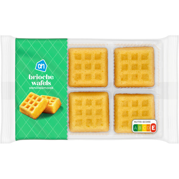 Brioche wafels vanillesmaak