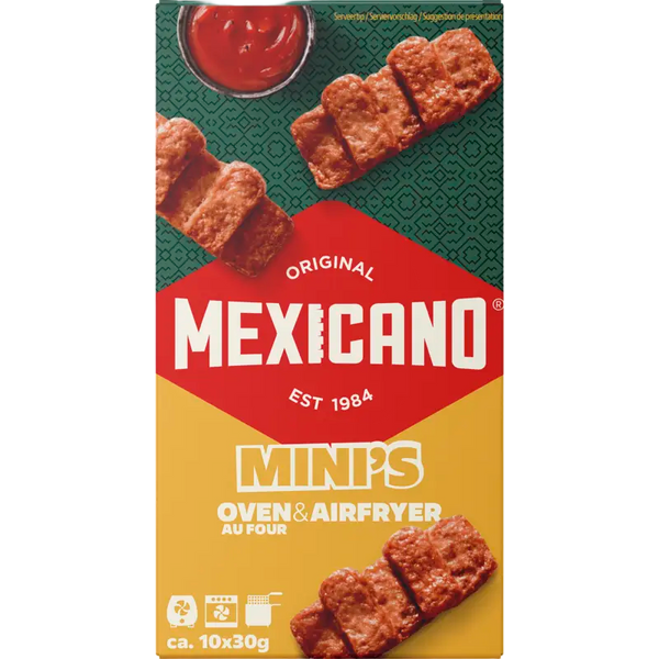 Mexicano Mini's for Oven & Air Fryer