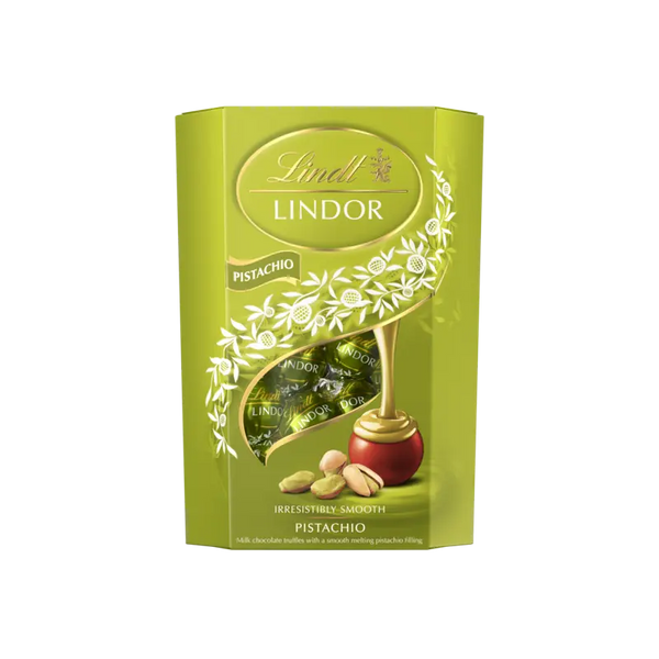 Lindt Lindor pistachio milk chocolate pralines