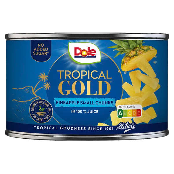 Dole Tropical gold ananas kleine stukjes sap