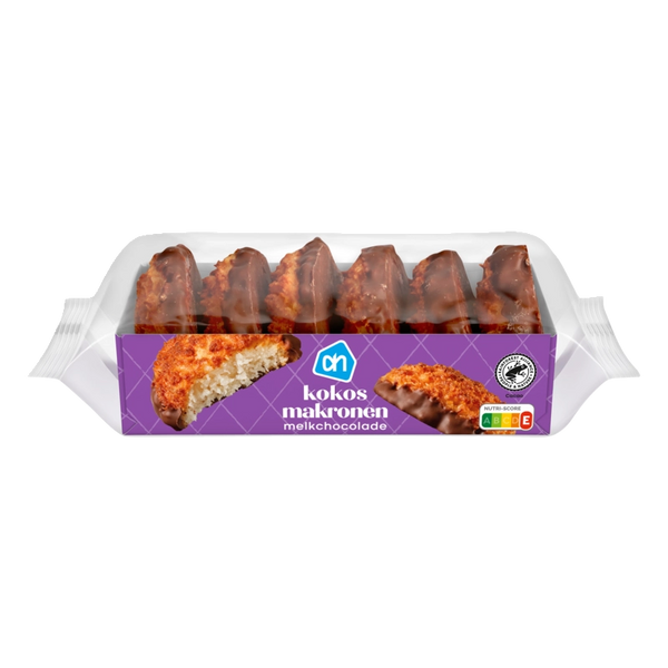 Coconut macaroons milk chocolate
