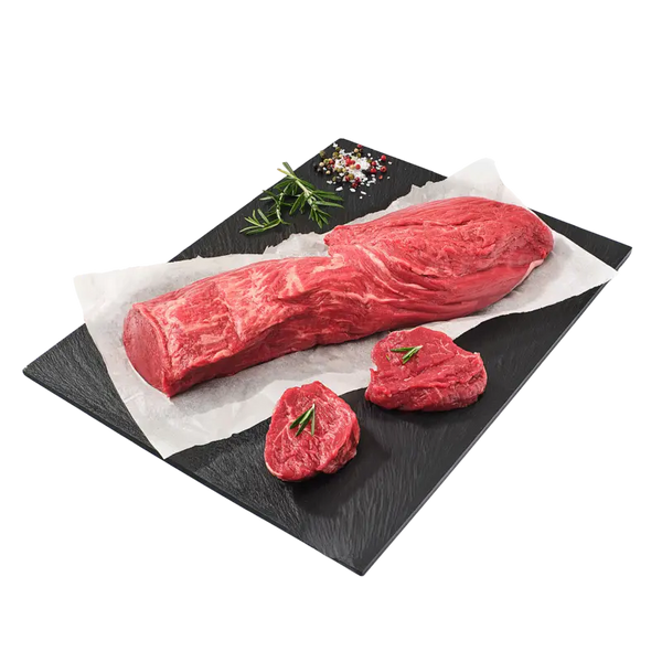 Butcher's beef tenderloin
