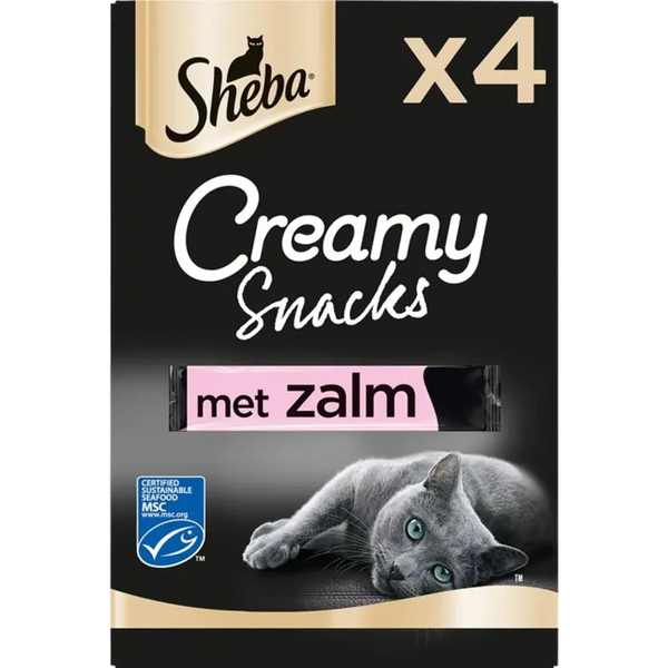Sheba Cremige Snacks Lachs