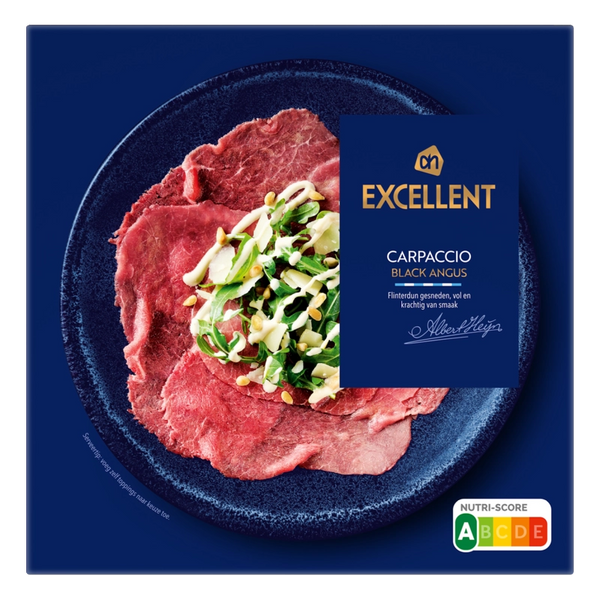 Vakslager Black angus carpaccio