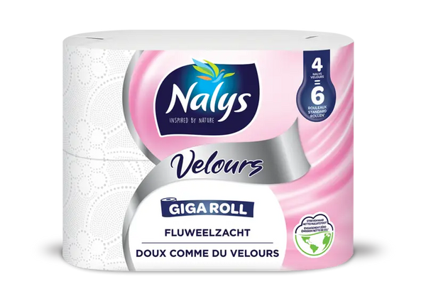 Nalys Velours giga roll toilet paper
