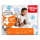 Extra droog en zacht luiers maat 4