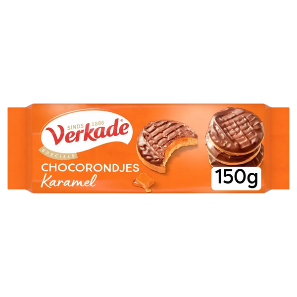 Verkade Chocorondjes caramel