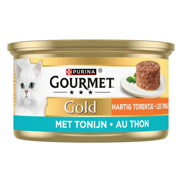 Gourmet Gold herzhafter Turm mit Thunfisch