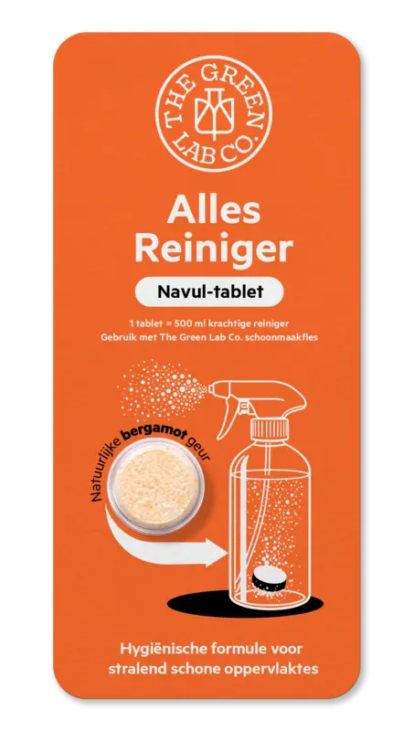 The Green Lab Co. Allesreiniger Bergamotte Nachfüll-Tablette