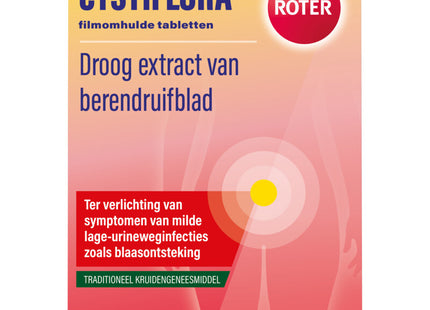 Roter Cystiflora filmomhulde tabletten