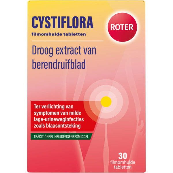 Roter Cystiflora filmomhulde tabletten