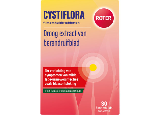 Roter Cystiflora filmomhulde tabletten