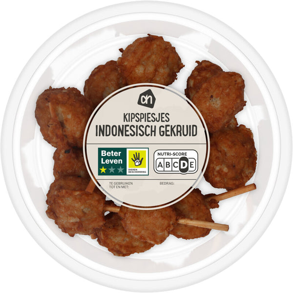 Kipspiesjes Indonesisch gekruid
