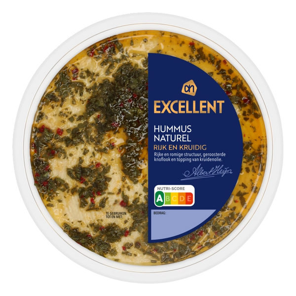 Excellent Hummus natural with roasted garlic