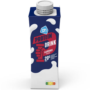 Proteïne drink aardbei smaak