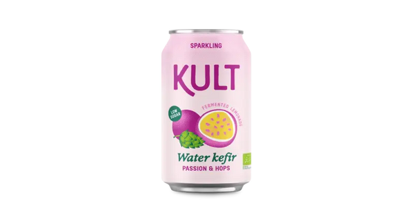 Kult Water Kefir Passionsfrucht & Hopfen