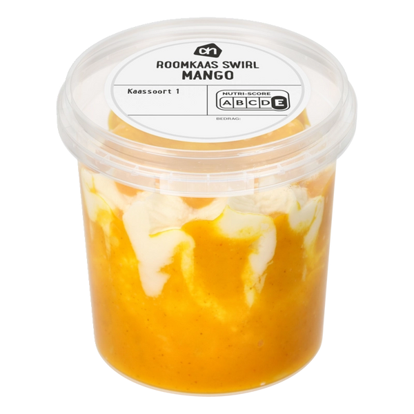 Roomkaas swirl mango chutney