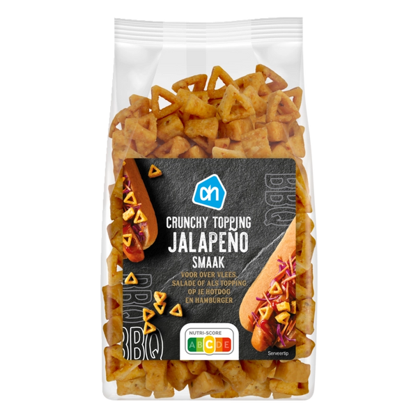Crunchy topping jalapeno smaak