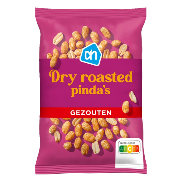Dry roast pinda's gezouten